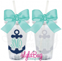 Monogram Anchor Tumbler A
