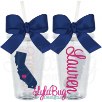 State Love Acrylic Tumbler