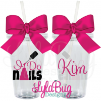 I Do Nails Tumbler