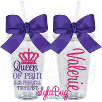 Queen of Pain Acrylic Tumbler
