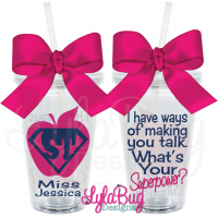 Speech Therapist Acrylic Tumbler