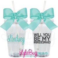 Be My Bridesmaid Tumbler