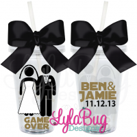 Game Over Wedding Tumbler