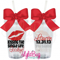 Kissing the Single Life Goodbye Tumbler 1